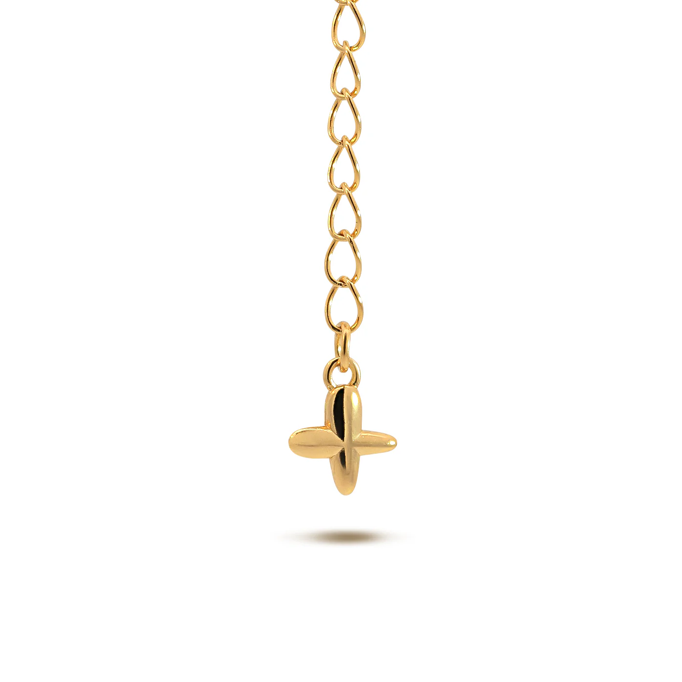 Multicoloured Natural Jade Stone Long Necklace - Image 3